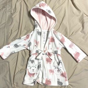Carters baby bath robe size 0-9 months